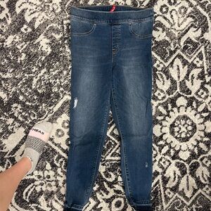 SPANX Women's Skinny Jeans - Dark Blue